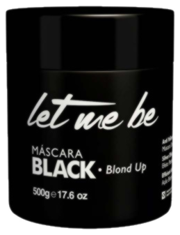 Let Me Be Mattifying Mask Blond Expert Black 500g | BeautyBrazil